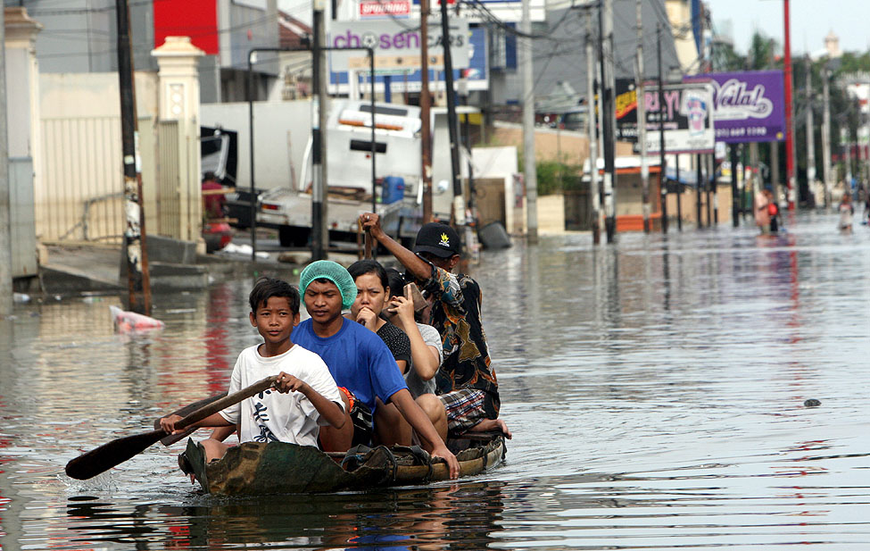 Indonesia Floods Jakarta