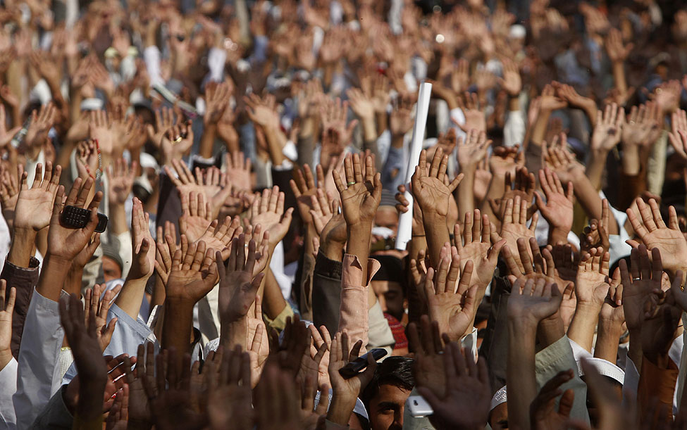 Karachi Pakistan Protests 