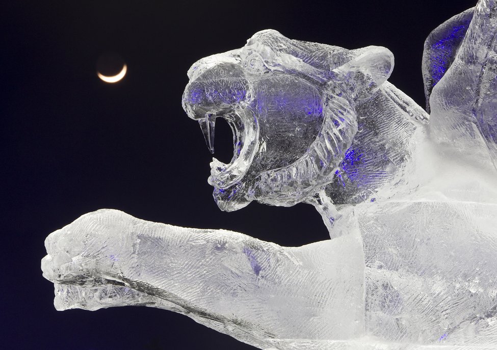 Kazakhstan Ice Sculptures