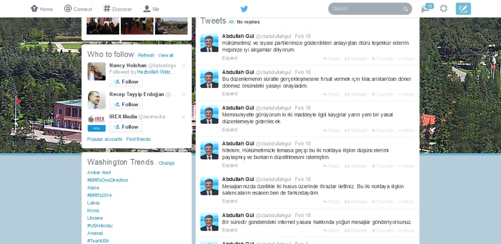 Abdullah Gül (cbabdullahgul) on Twitter 2014-02-19 16-31-00