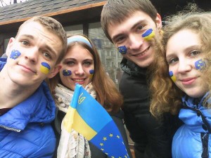 Young people in Ukraine see their future with the European Union and are providing the backbone for the mass protests.