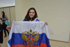 Олимпийская чемпионка по фигурному катанию Аделина Сотникова