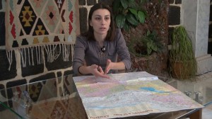 Карта Армении: Хасмик Эвоян говорит, что Сюникская область слишком уязвима, чтобы открывать ее для пастухов из северных районов Ирана. Фото: Остин Маллой.