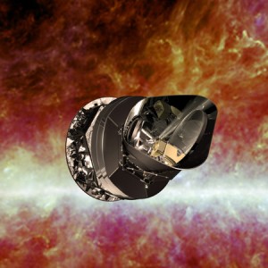 Artist's impression of the Planck spacecraft. (Photo: ESA)