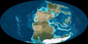 Map of the world around the time of the Great Dying (Image: Dr. Ron Blakey via Wikimedia Commons)