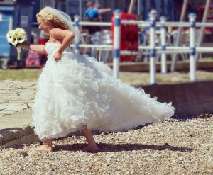 "I DON'T!" - Runaway bride (Photo: Kate Hiscock via Flickr/Creative Commons)