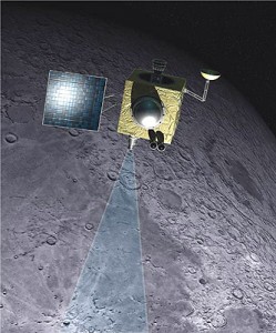 Artist's rendering of India's Chandrayaan-1 spacecraft that went to the moon in 2008. (Photo: ISRO)