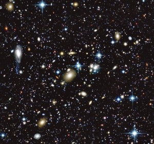 This is image filled with a number of galaxies and other cosmological objects was taken from just a very small fraction of Canada-France-Hawaii Telescope Legacy Survey (Image: ©CFHT/Coelum)