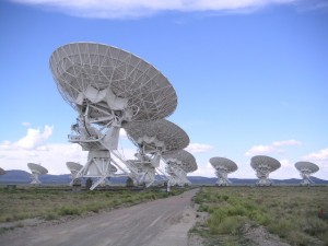 The Very Large Array, a collection of 27 radio antennas, located in Socorro, New Mexico a component of the National Radio Astronomy Observatory (NRAO) (Photo: Wikimedia Commons/Creative Commons)