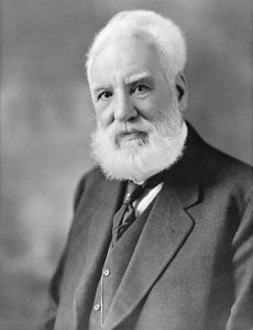 Portrait of Alexander Graham Bell, circa 1914-1919 (Moffett Studio/Library and Archives Canada via Wikimedia Commons)