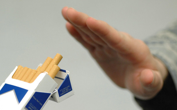 It can be tough for long time smokers to refuse a cigarette (U.S. Air Force via Wikimedia Commons)