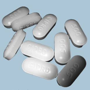 Ciprofloxacin tablets (AJ Cann via Flickr/Creative Commons)