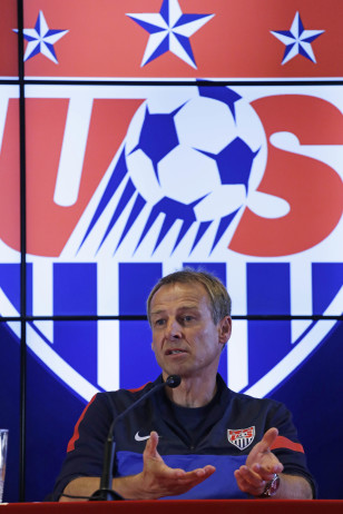 The USA's World Cup coach Juergen Klinsmann. Photo: AP