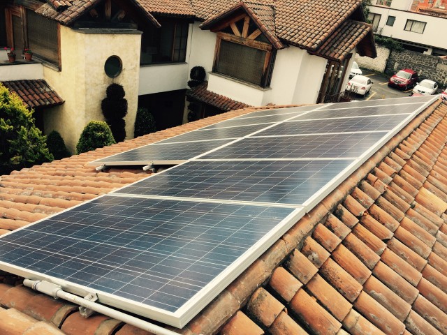 A picture of one of Bright's solar installation in Mexico. (Bright)