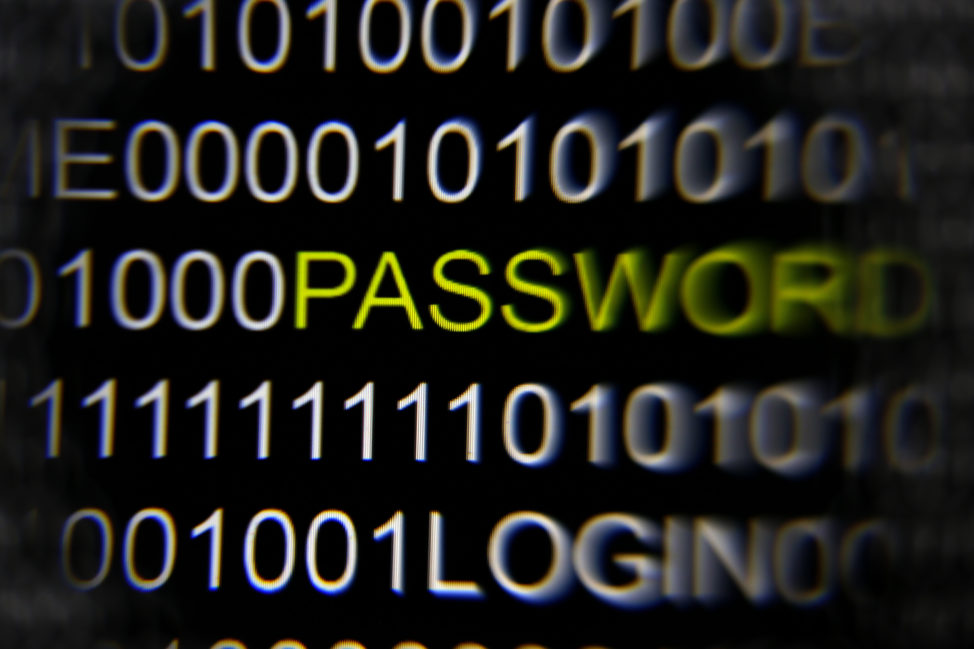 FILE - The word 'password' on a computer screen is magnified with a magnifying glass in this picture illustration taken in Berlin, Germany. (Reuters)