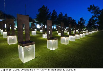 Chairs at night