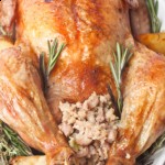 Ah, a golden-brown, stuffed and plump turkey: a delicious Thanksgiving tradition, but a relatively recent one.