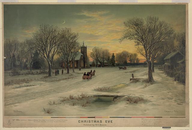 And another Christmas Eve view.  (Library of Congress)