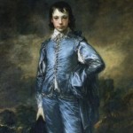Here’s the famous Blue Boy, the original of which hangs at the Huntington Library in California. He doesn’t look like much of an athlete.