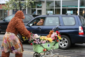 This is not what I meant by a bear crossing.  (b a r t, Flickr Creative Commons)