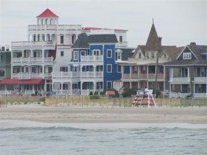 From the beach or the sea, you don’t see the usual parade of ugly condos that poke high out of the sand at so many other popular beach resorts.  (Patricia Wedding)