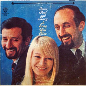 A worn Peter, Paul & Mary album cover from 1965.  (Epiclectic, Flickr Creative Commons)