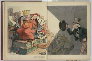 Shining a light on powerful trusts' monopolistic agreements.  (Library of Congress)