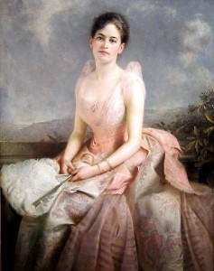 Juliette Gordon Low, painted by Edwrd Hughes in 1887.  (National Gallery of Art)