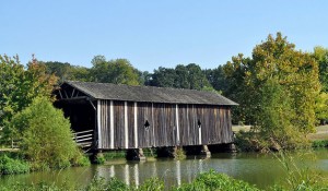 It isn't just New England that has covered bridges.  The picturesque Alamuchee Bellamy Covered Bridge is in Alabama's Black Belt. (RuralSWAlabama.org) 