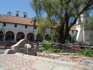 Mission Santa Barbara today.  (Carol M. Highsmith)