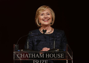 Former Secretary of State Hillary Clinton may need to distance herself from the Obama administration if she chooses to run from president again in 2016. (AP file photo)