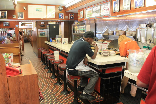 The Tastee Diner in Bethesda, Maryland has been feeding customers since 1935. 