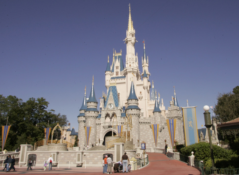 Cinderella's Castle at Walt Disney World's Magic Kingdom in Lake Buena Vista, Florida. (AP Photo) 