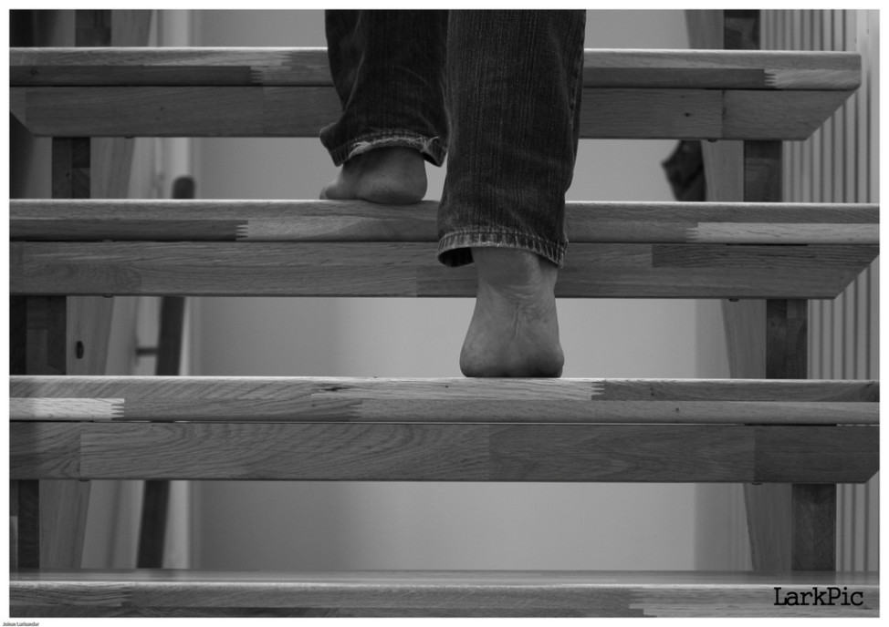 One of the most commonly reported disabilities in the United States is difficulty walking up and down the stairs. (Photo by Flickr user Johan Larkander via Creative Commons license.)