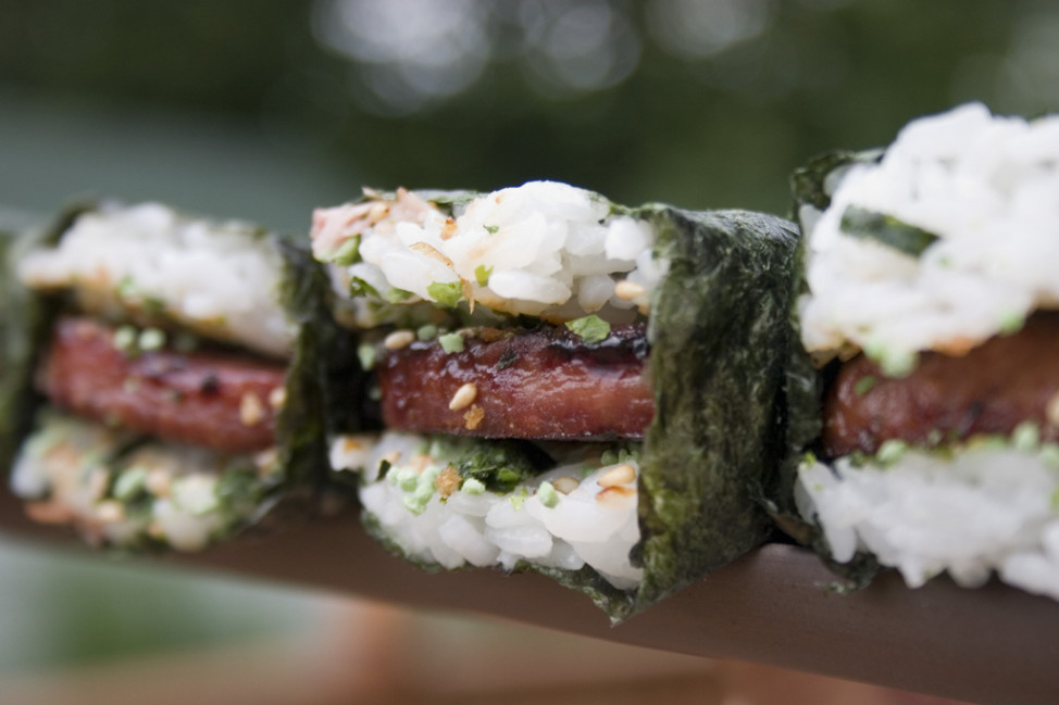 Spam Musubi (Photo by Flickr user BDT via Creative Commons license)