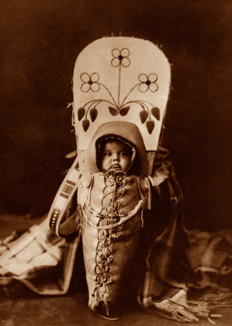 Nez Perce Babe, 1900, Great Plains (Photo by Edward S. Curtis, courtesy DelMonico Books • Prestel)
