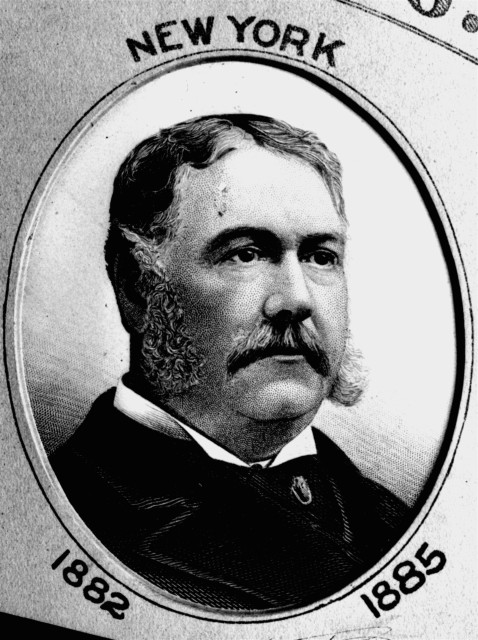 Undated portrait of Chester Alan Arthur, 21st president of the U.S., from 1881 to 1885. (AP Photo)