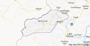 Waziristan Bannu Map