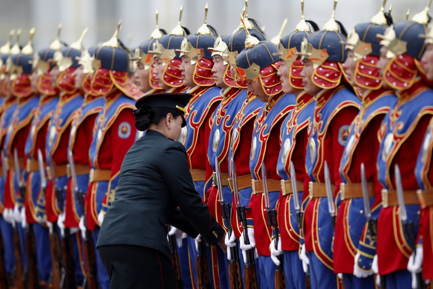 "Mongolia Honor Gurads"