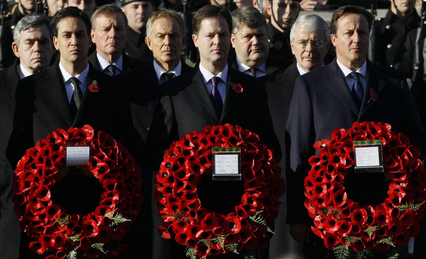 "Britain Rememberance Service"