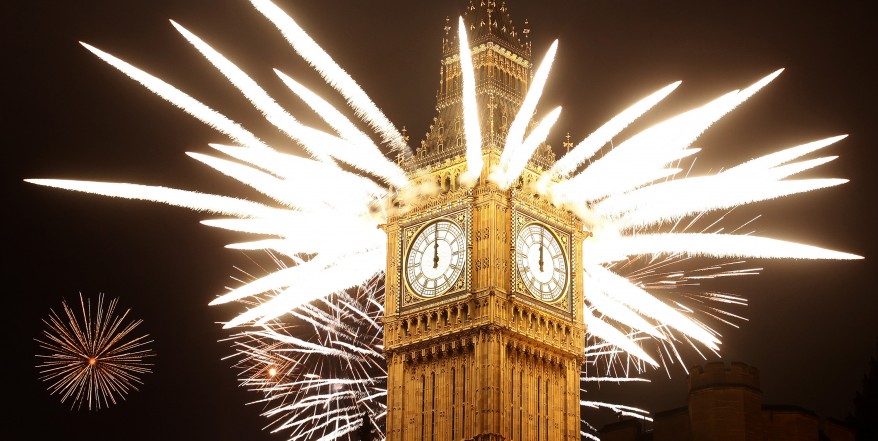 "Britain New Years Day Celebrations"