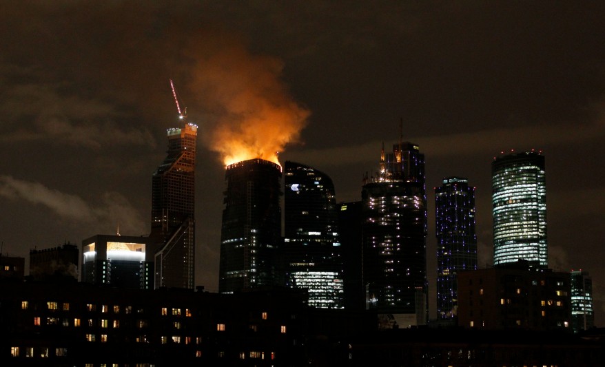 Russia Skyscraper Fire