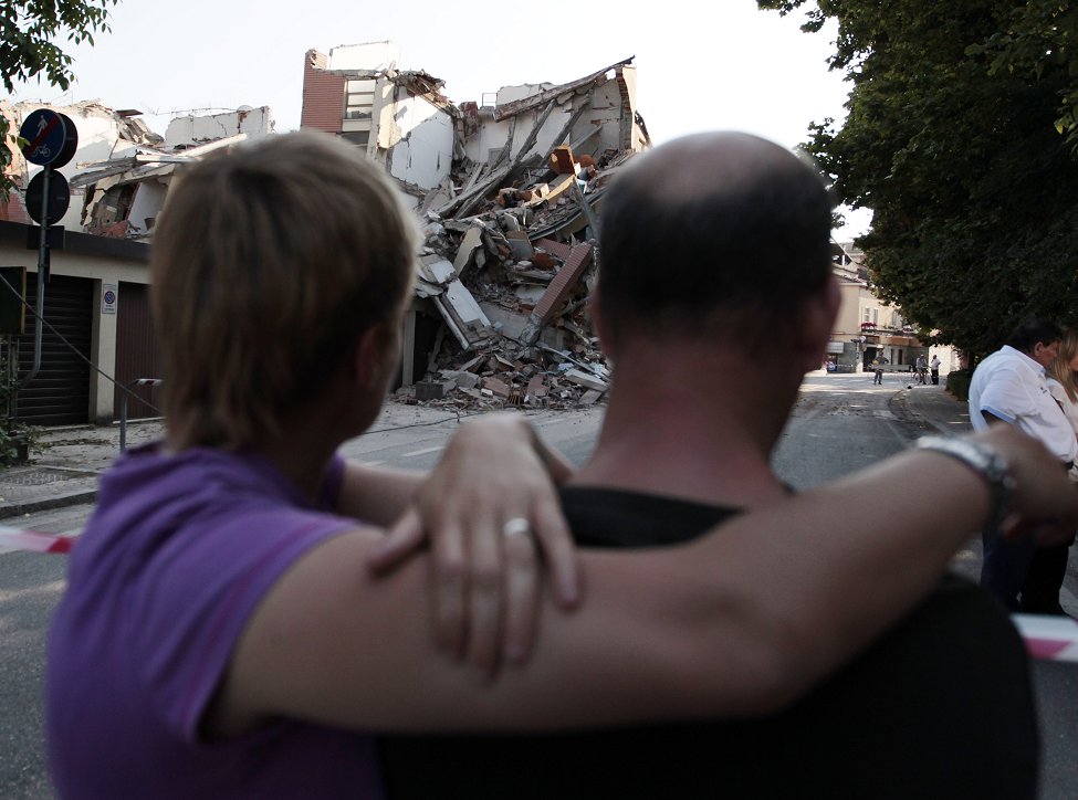 Italy Quake Damage
