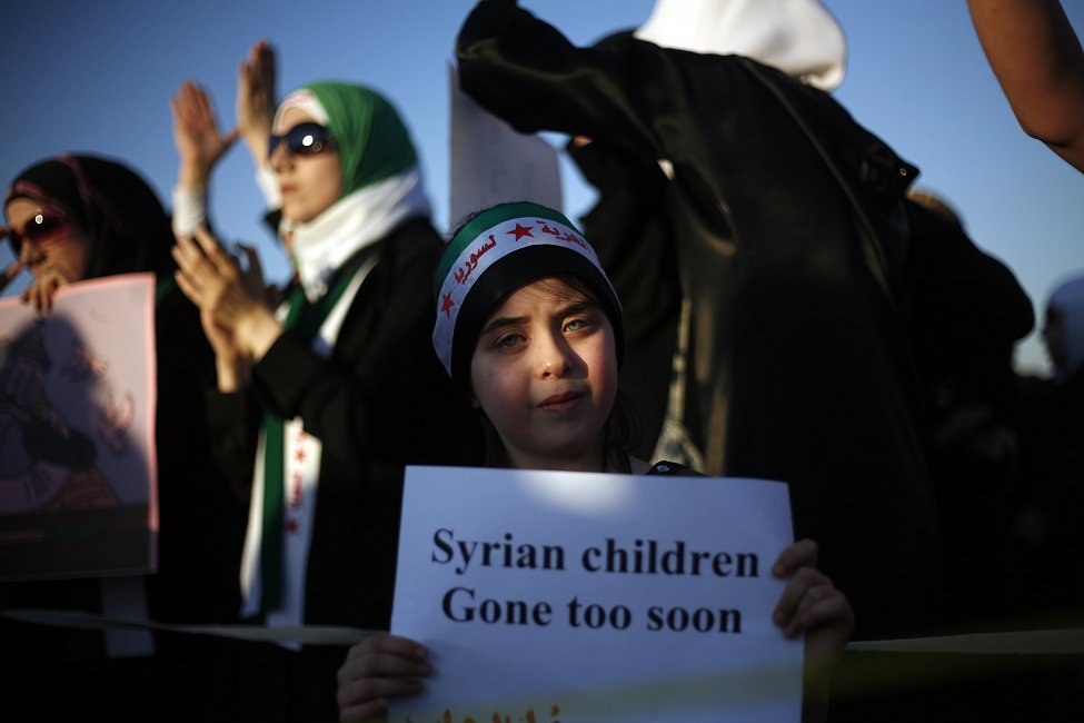 Syria Protest Jordan