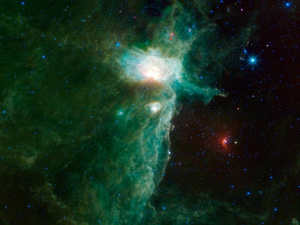 NASA Nebula Flame