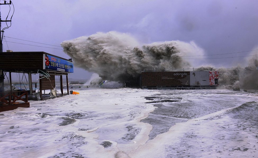 South Korea Typhoon