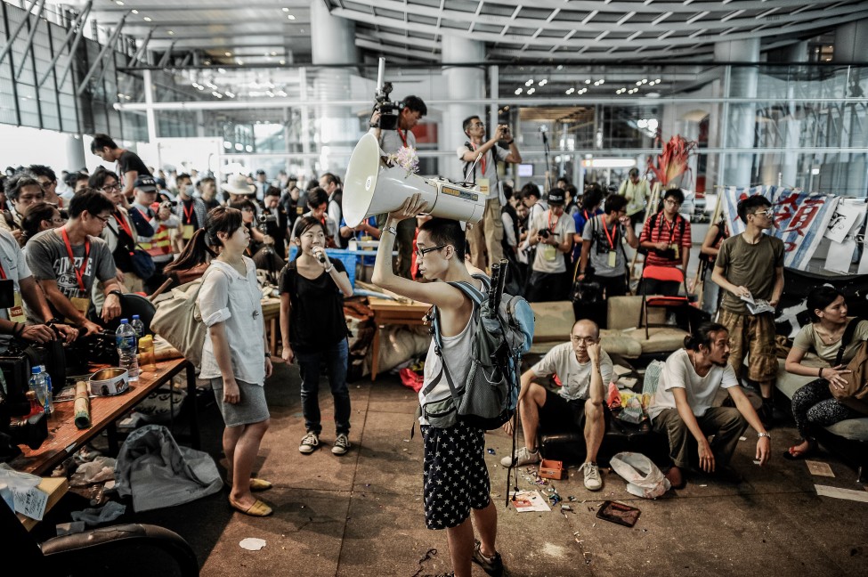 Hong Kong Economy Protest