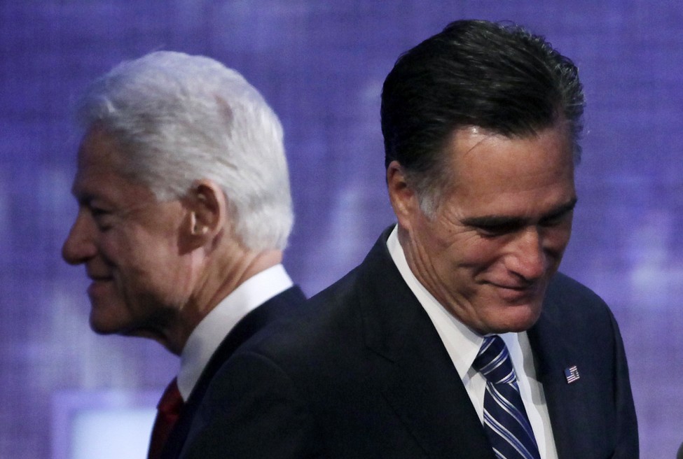 Mitt Romney, Bill Clinton
