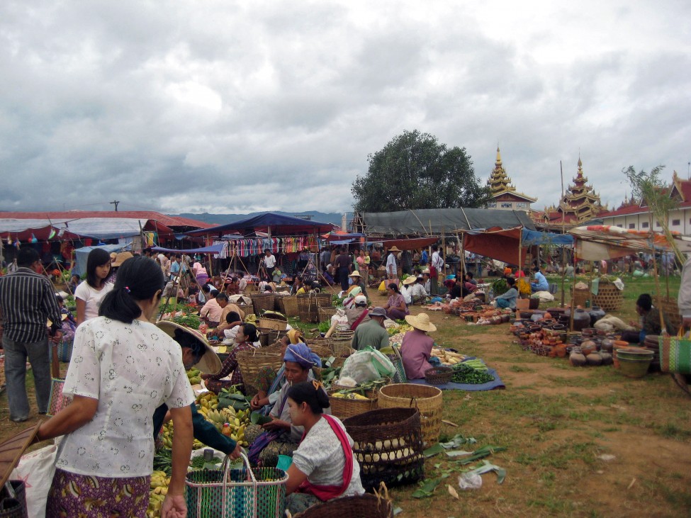Burma Inle Market