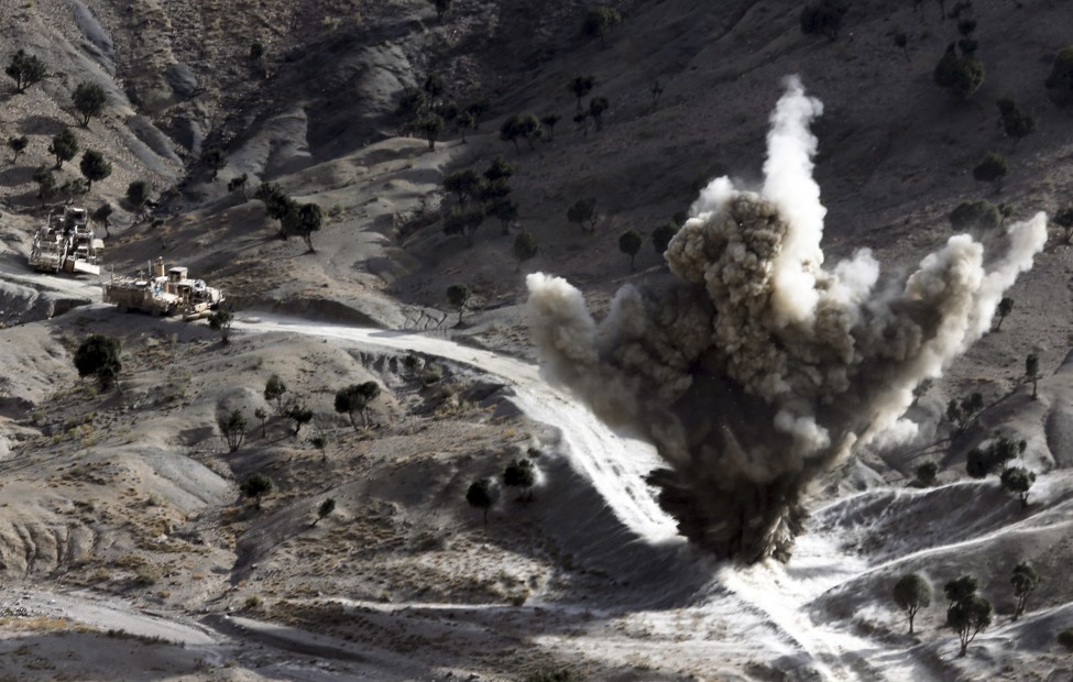 Afghanistan Roadside Bomb